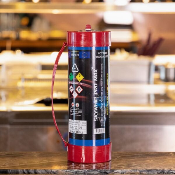 Cream Chargers Skywhip Pro Max 3.3L 2000g Cannisters N2O 99.9%